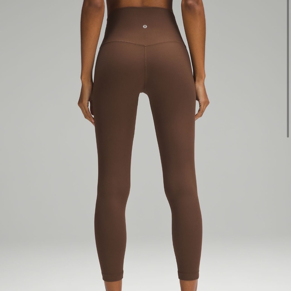 lululemon Align™ High-Rise Ribbed Pant 25"